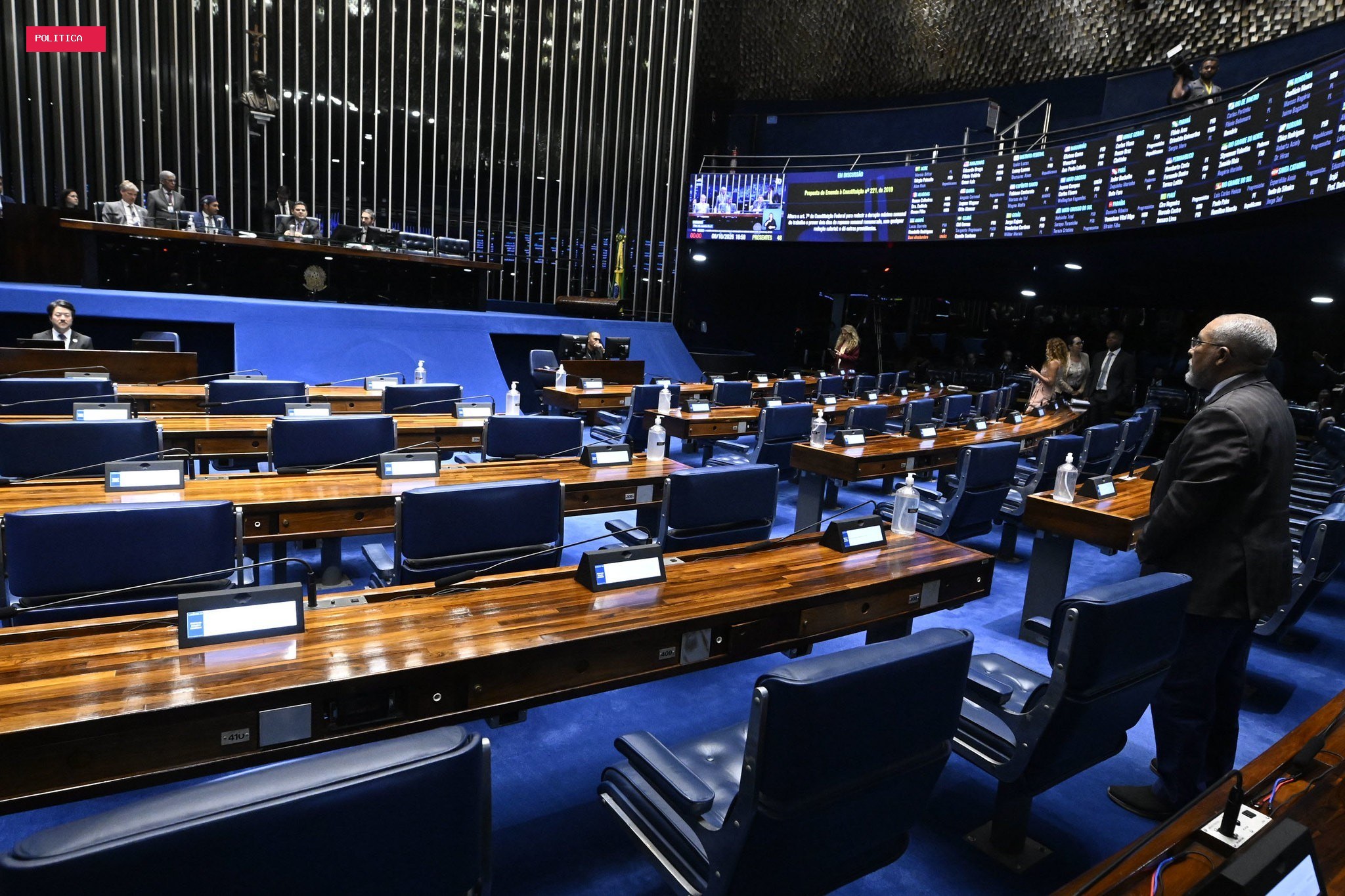 Plenário do Senado discute PEC da Segurança Pública; votação pode ser ainda hoje