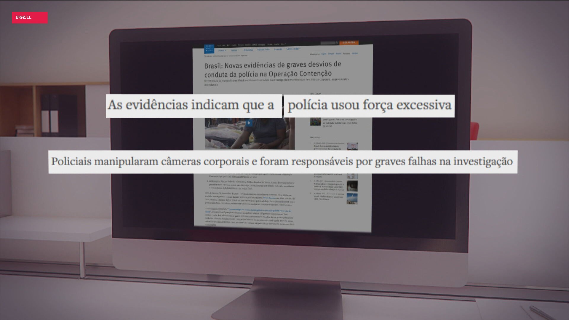 Nenhuma das mortes da megaoperação foi registrada por câmeras corporais analisadas, apontam ONG e Defensoria