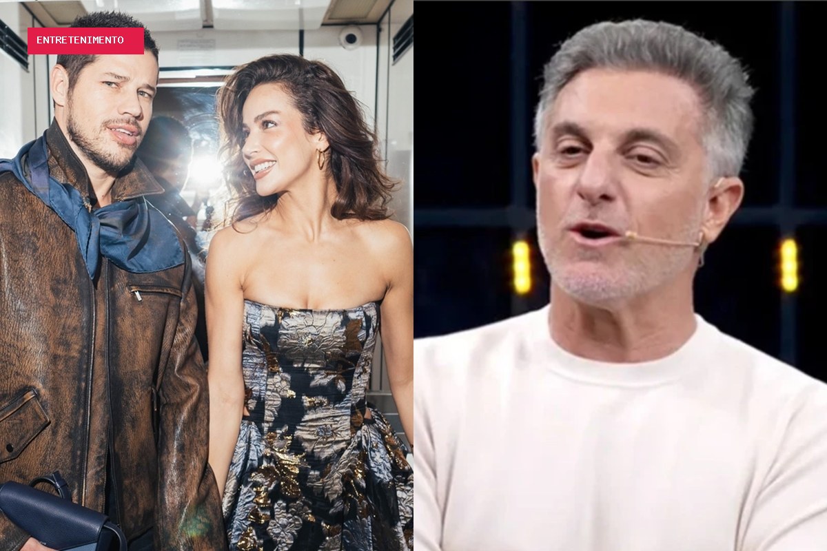 Luciano Huck choca José Loreto e Fernanda Marques com pergunta indiscreta