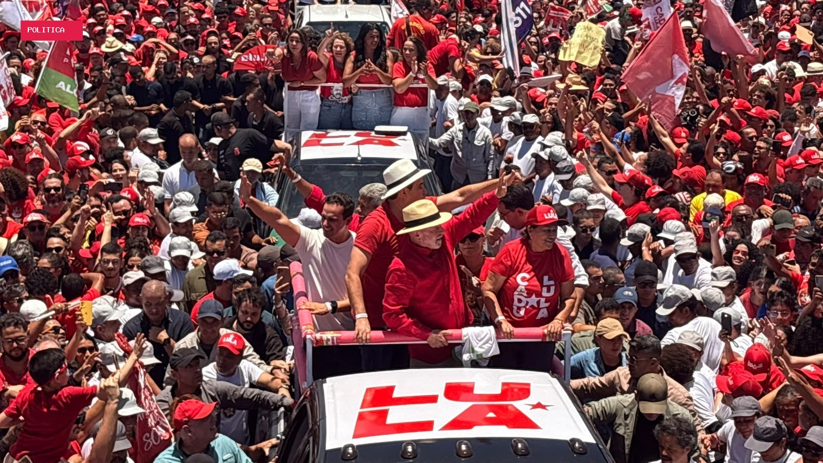 No RN, Lula diz que 'tesouraço' de Flávio será feito em cima de programas sociais e apela por mobilização