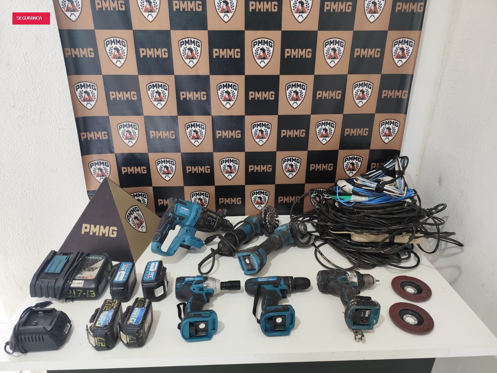 Homem é preso com ferramentas furtadas de obra de UBS em Timóteo