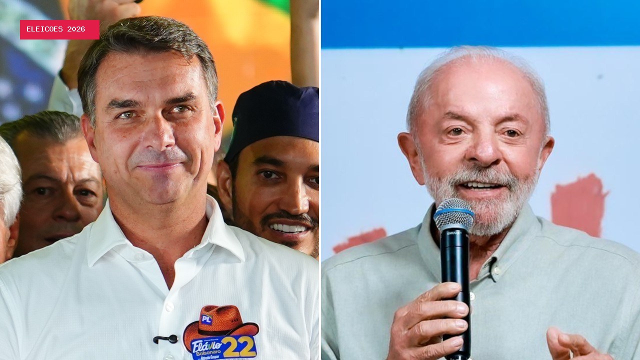 Datafolha: Flávio comemora mais pontos obtidos do que Lula, que aponta para eleição indefinida