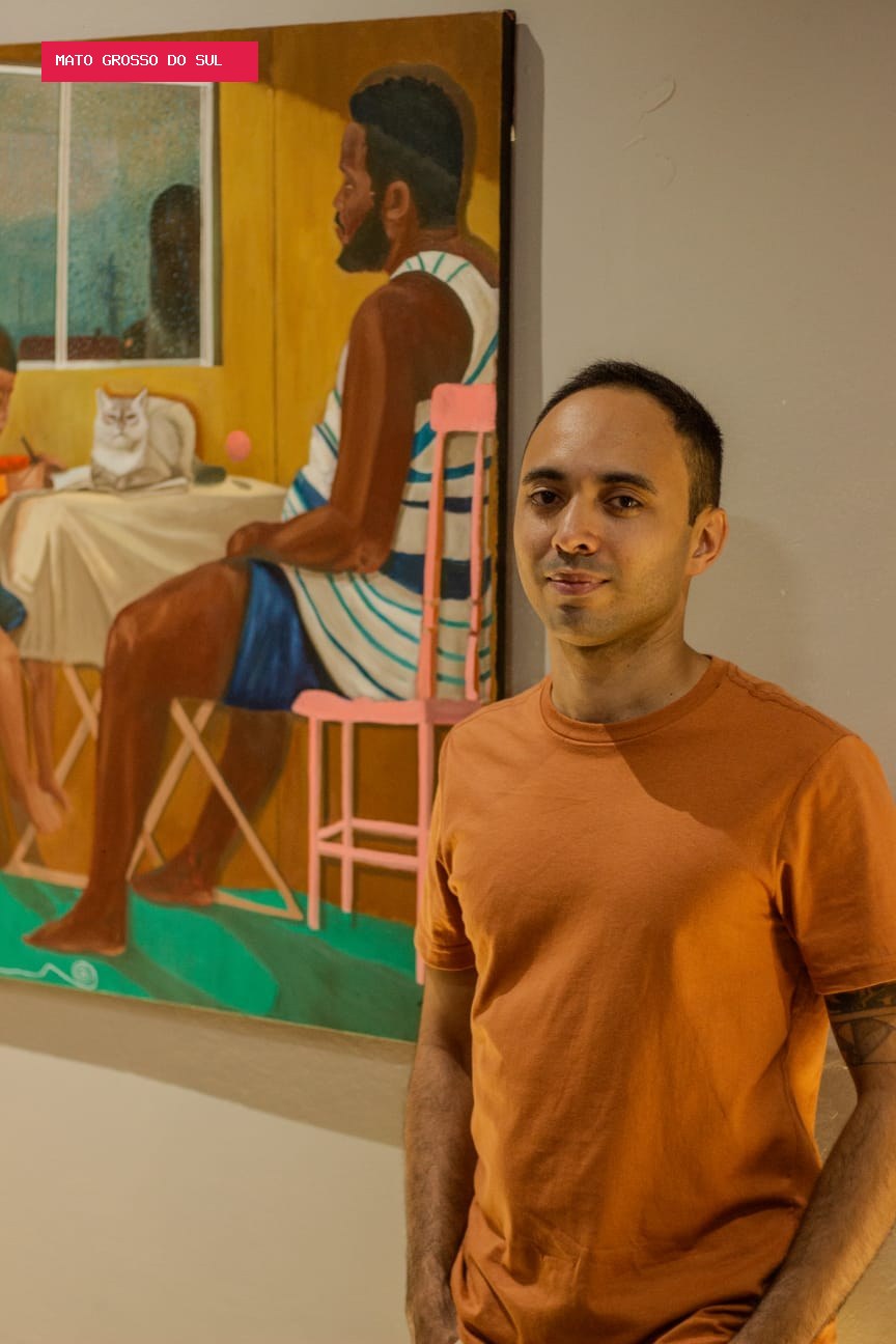 Exposição de Wendel Fontes abre com visita guiada e oficinas gratuitas em Campo Grande