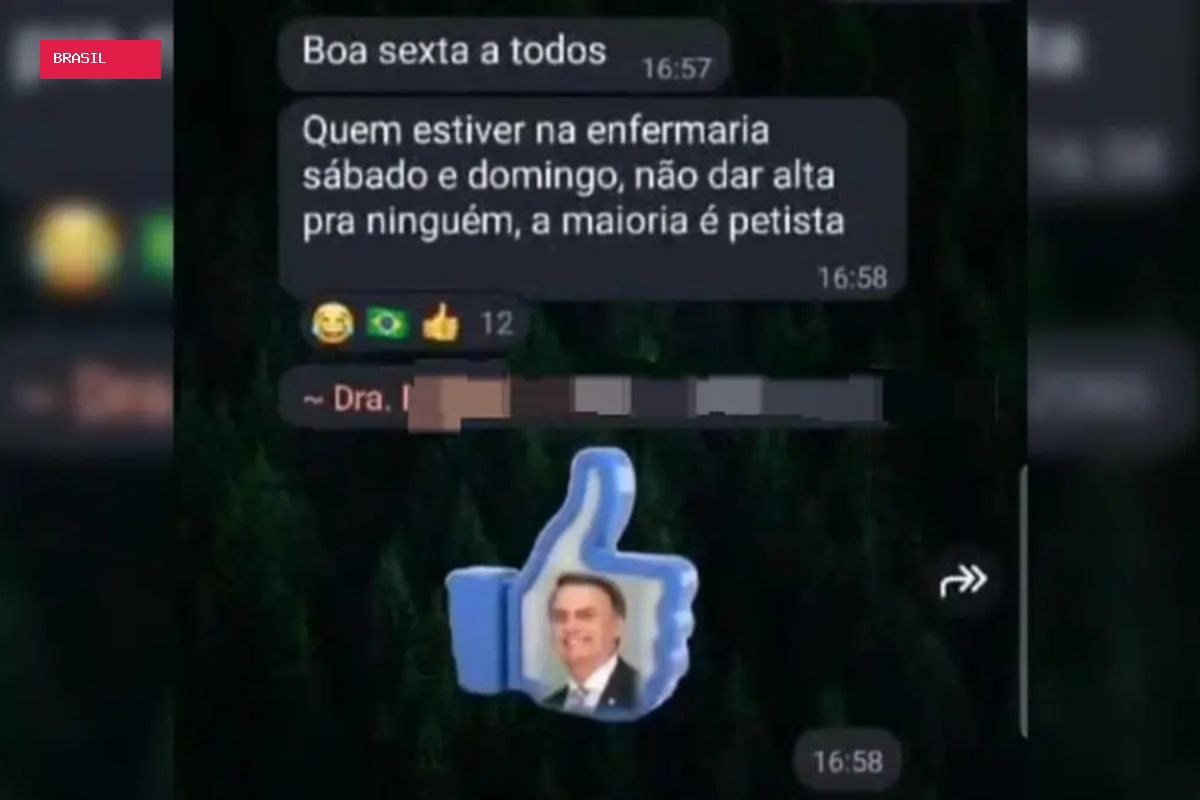 Médica que mandou trancar petistas durante eleições é demitida de hospital