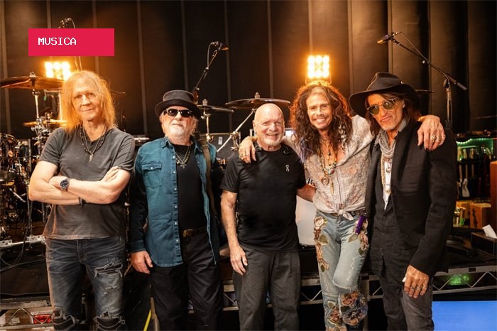 Aerosmith publica novas fotos e confirma retorno do baterista Joey Kramer