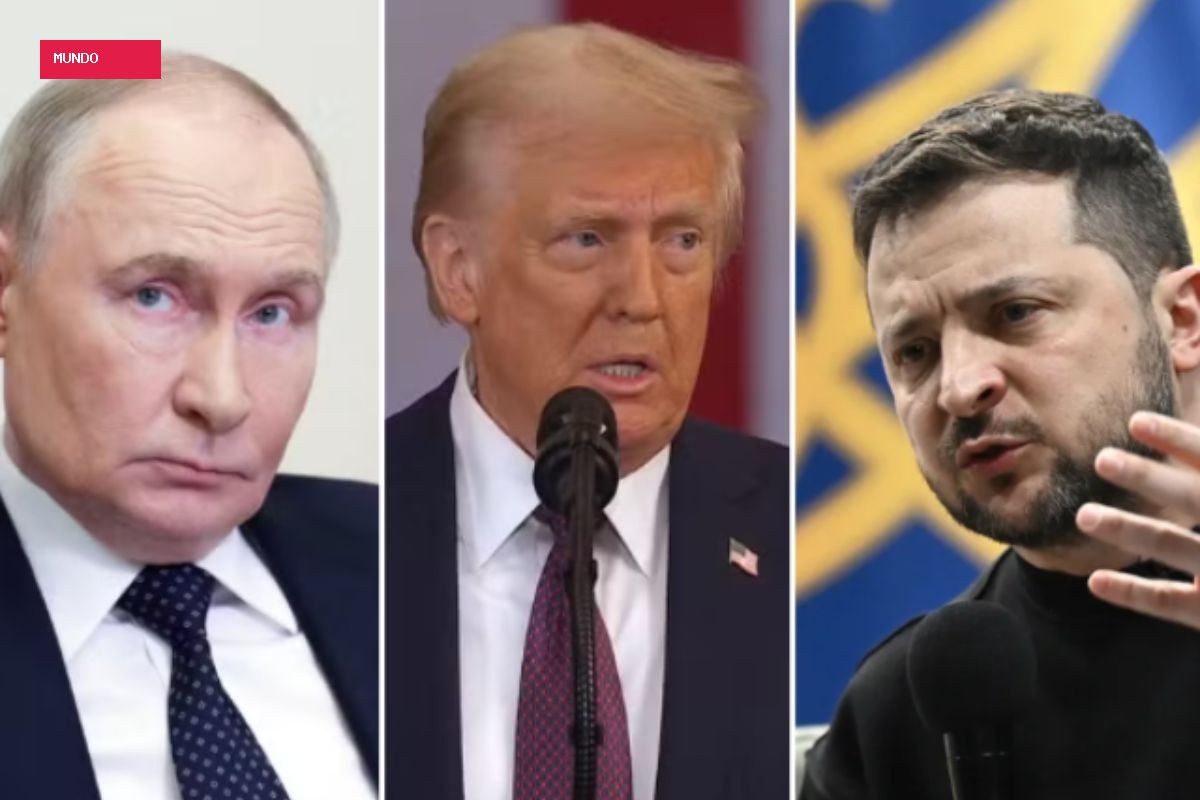 Trump diz que não quer afastar Rússia de negociações e acusa Zelensky de prolongar guerra