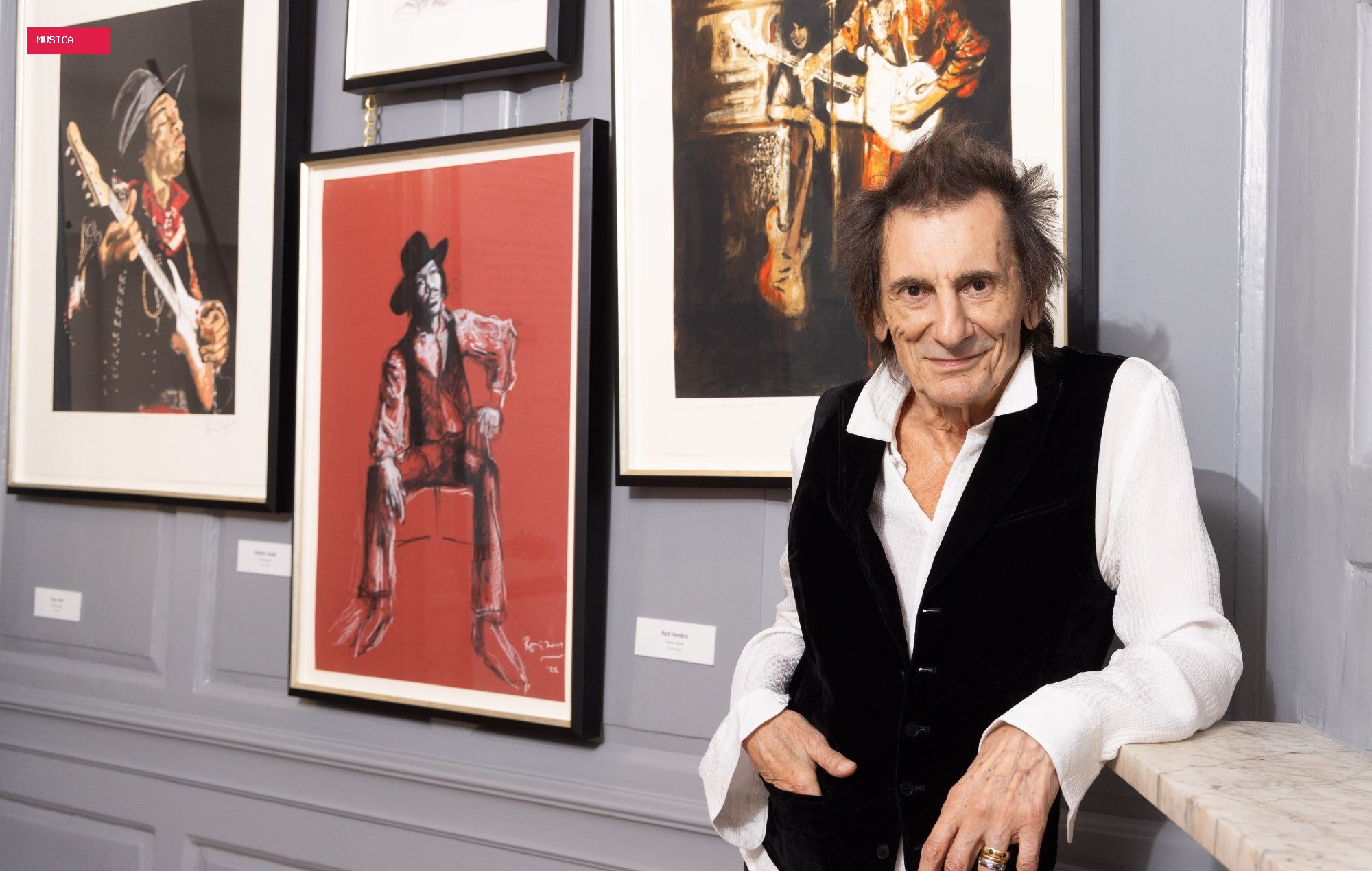 Ronnie Wood talks new Jimi Hendrix exhibition and hopes of Rolling Stones tour: “When my compadres say