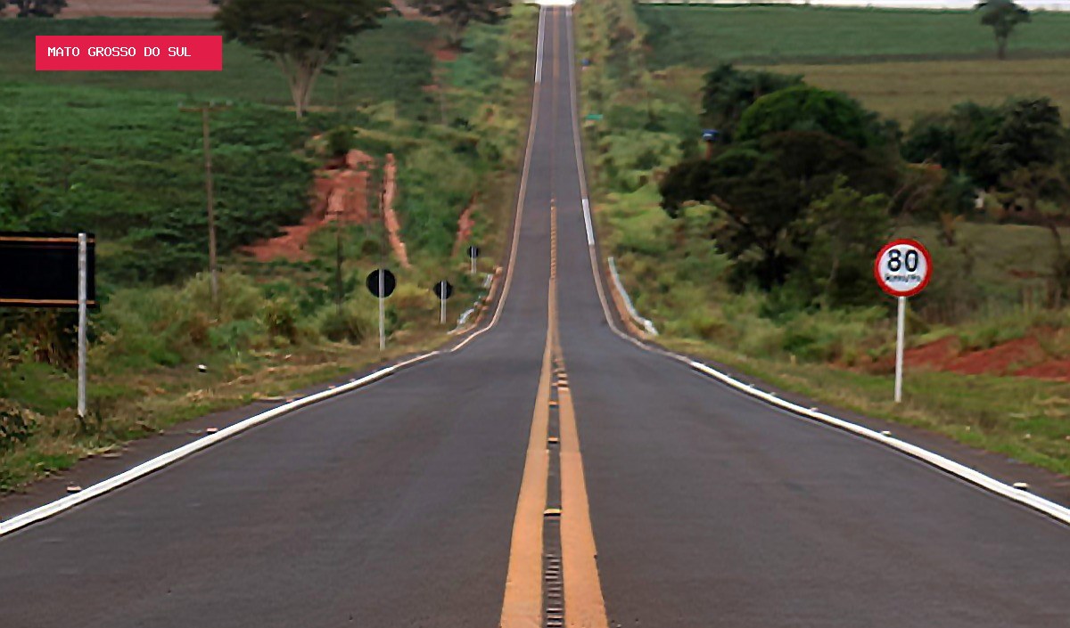 Agesul abre licitação para projeto de pavimentação de 76,6 km da MS-213