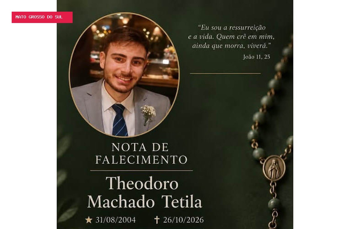 Neto de ex-prefeito morre engasgado com pedaço de carne em Dourados