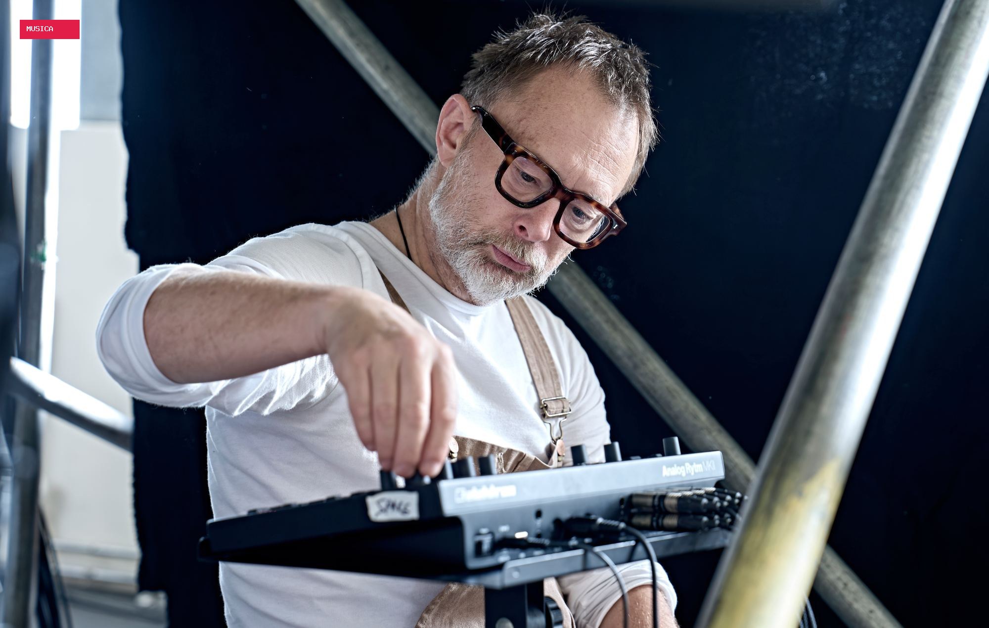 Check out these behind-the-scenes photos from Thom Yorke’s ‘Hamlet Hail To The Thief’ London rehearsals